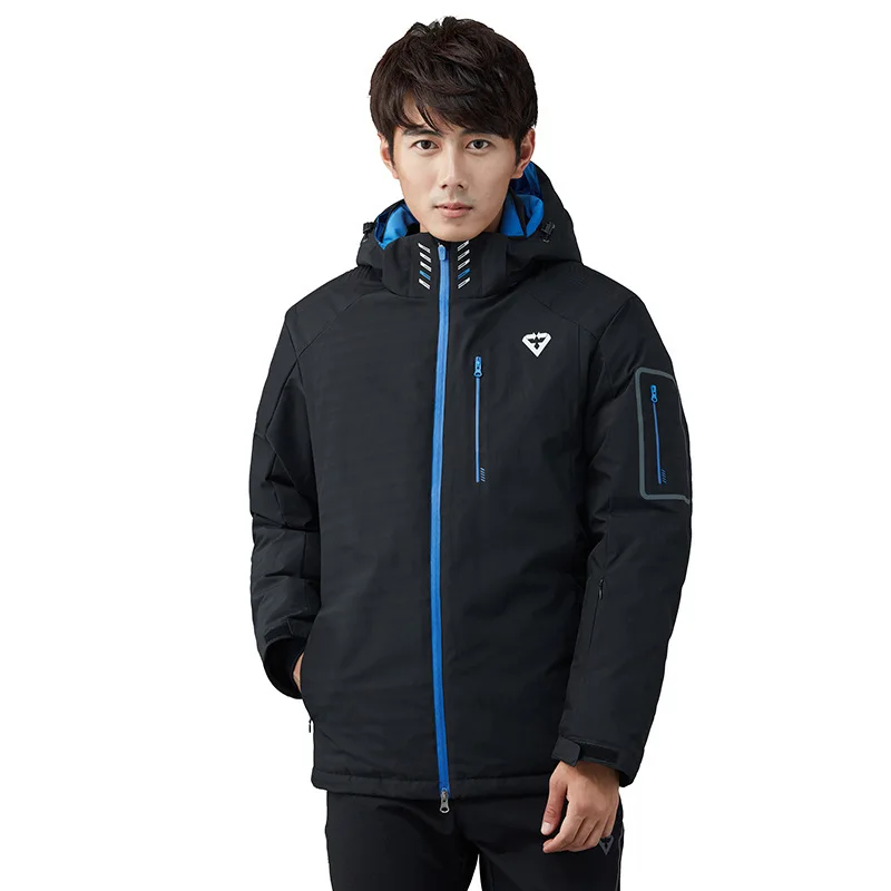 

New Autumn And Winter Youth Men's Outdoor Sports Ski Suit Wind-Resistant Warm Mountaineering Raincoat Jacket