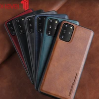 for samsung galaxy s20 plus case x level retro leather soft silicone edge back cover for galaxy s20 ultra s20 couro %d1%87%d0%b5%d1%85%d0%be%d0%bb