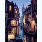 Алмазная вышивка, вышивка крестиком, пейзаж, полная квадратная искусственная фотография, сделай сам