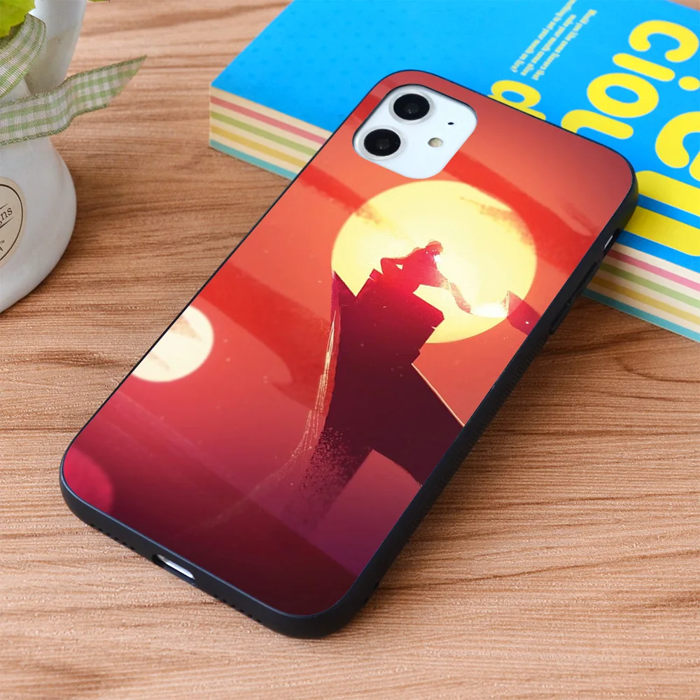 

For iPhone Peace and Purpose Soft TPU border Apple iPhone Case
