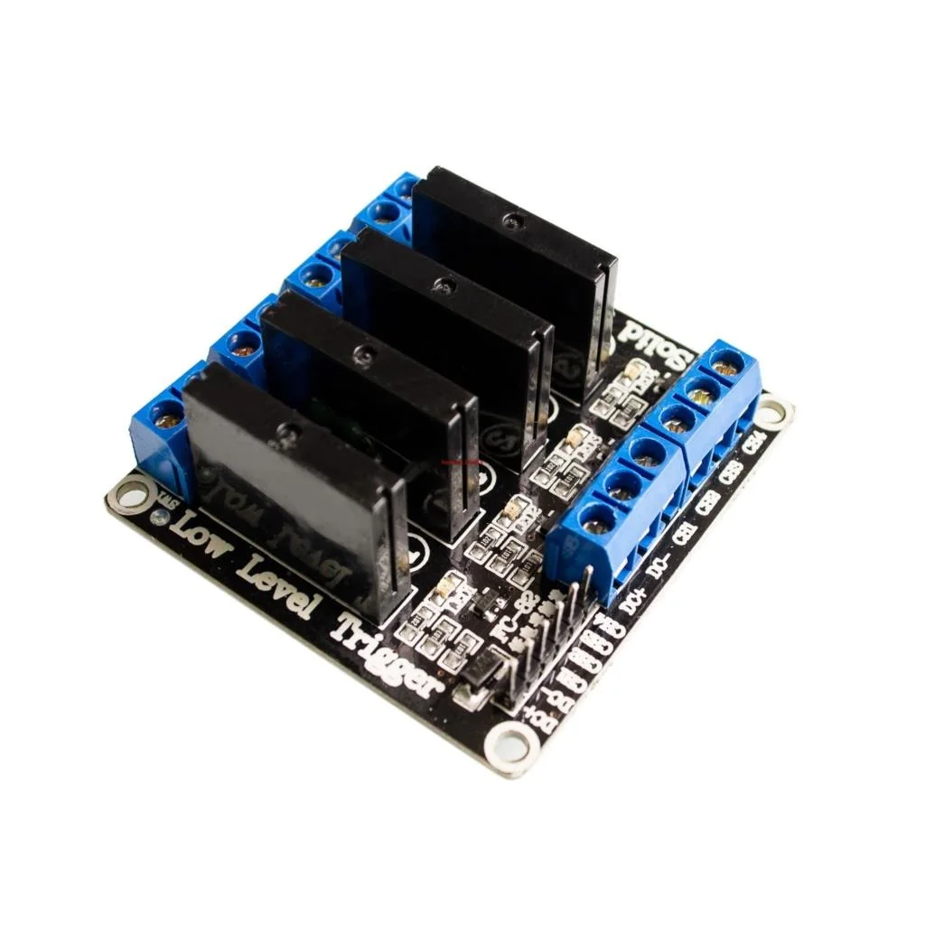 【SIMPLE ROBOT】 5v 4 канала SSR G3MB-202P твердотельные реле Модуль для | Электронные