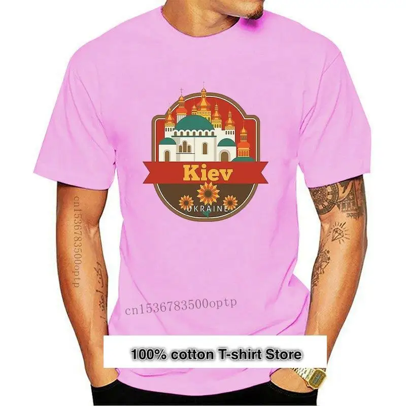 

Camiseta de diseño de Kiev y Ucrania para hombre, camiseta del Día del Padre de Navidad, novedad de verano de 2021, #9190