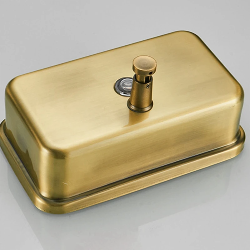 

500Ml Wall Mount Soap Dispenser Luxuy Shower Liquid Soap Dispenser, Bathroom Shampoo Soap Box for Rest Room Washroom