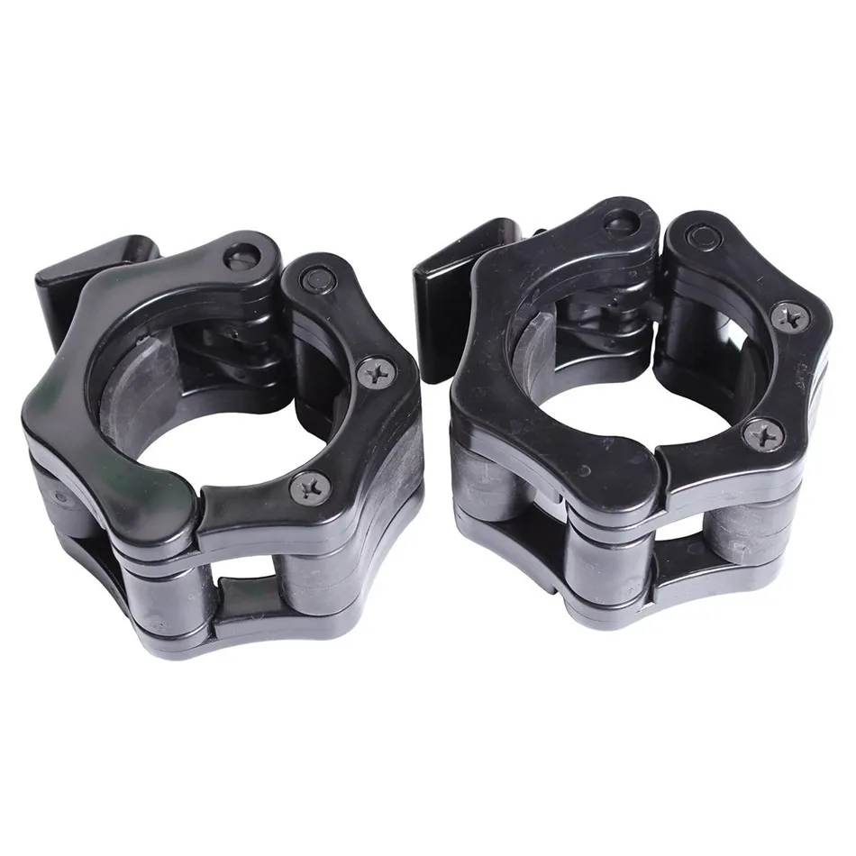 2 шт. ошейники для штанги быстроразъемный нескользящий зажим 1- дюймов диаметр