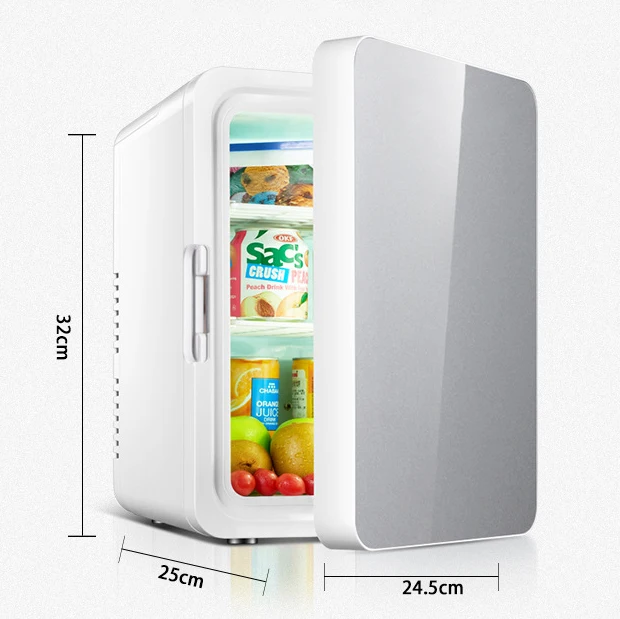 

10L Single Door Refrigerators For Heating & Cooling Electric Home Small Fridges Freezer Desktop Cooler Warmer for Office Using