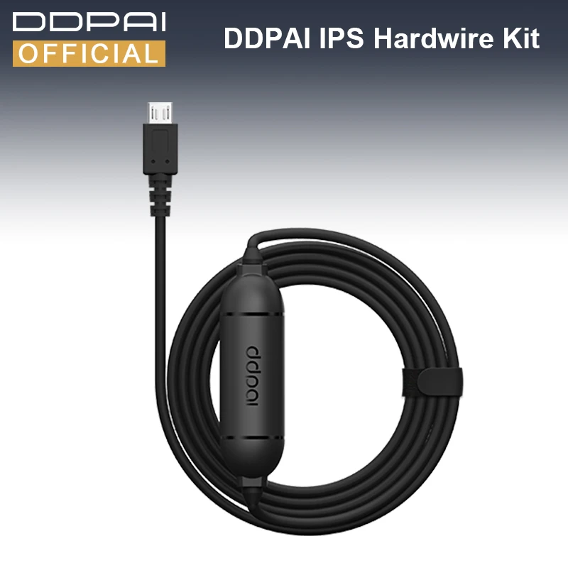 DDPAI Mini 5/Min 3/Z40 комплект из жесткого провода 12/24 в Micro USB Type-C автомобильное зарядное