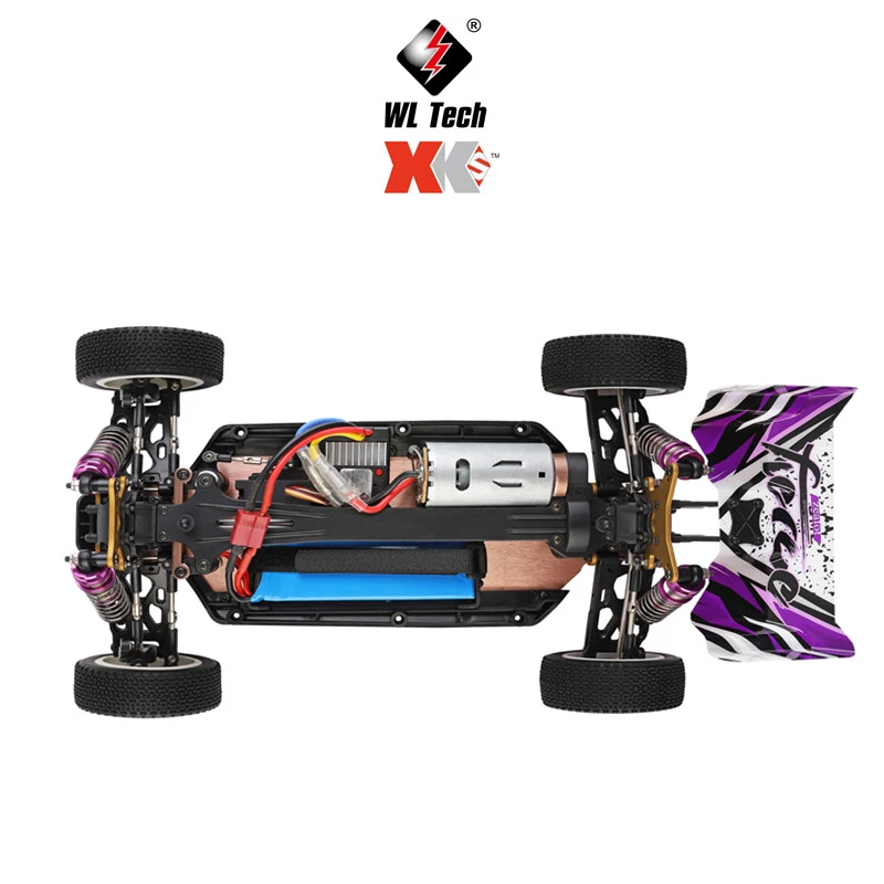Wltoys 124019 / 124018 1/12 машинка на радиоуправлении 60 км/ч 2 4G 4WD высокоскоростная