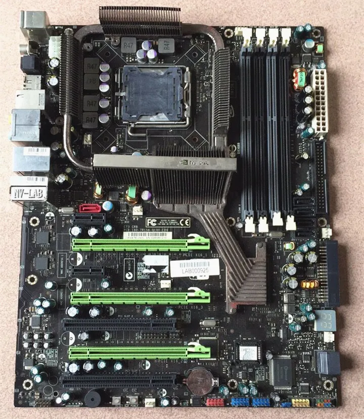 Материнская плата для NVIDIA nForce 790i Ultra SLI LGA 775 DDR3 настольная материнская SATA II PCI-E X16