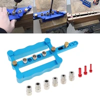 woodworking self centering doweling jig for dowels 6810mm drill guid precise punch locator tools kit for carpentry