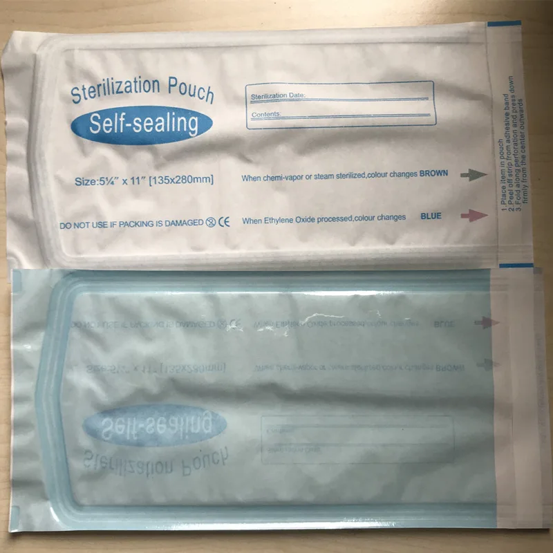 200 шт. одноразовые пакеты для стерилизации стоматологических инструментов |