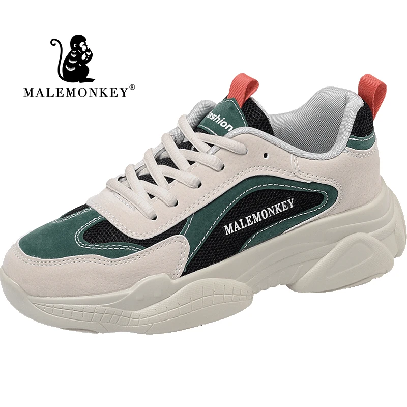 Женские кроссовки на шнуровке белые дышащие из спилка плоской подошве