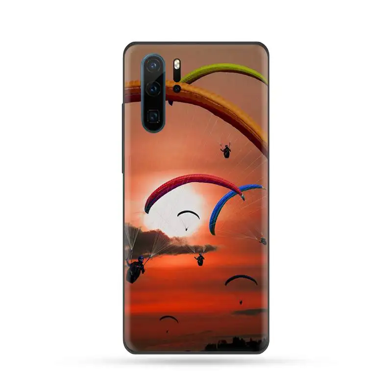 

landscape Sports Paragliders Phone Case For Huawei Mate 9 10 20 Pro lite 20x nova 3e P10 plus P20 Pro Honor10 lite