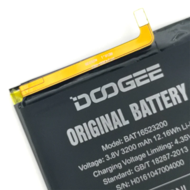 100% оригинальный новый аккумулятор Для Doogee Y6 Y 6 Y6C MTK6750 BAT16523200 3200 мАч в наличии