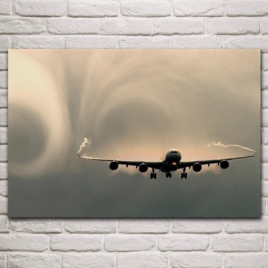 

Military aircraft air flow wallpaper posters on the wall picture home living room decoration for bedroom KM214