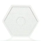 1 шт. квадратные круглые шестигранные перфорированные доски прозрачные для 5 мм бусин Хама DIY Детские