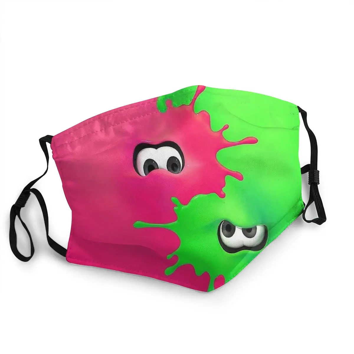 

Mascarilla Facial Mask Cool Masks Fation Splatoon Multiplayer Online Shooting Confrontation Game Mouth Mask Anti Dustproof Mask