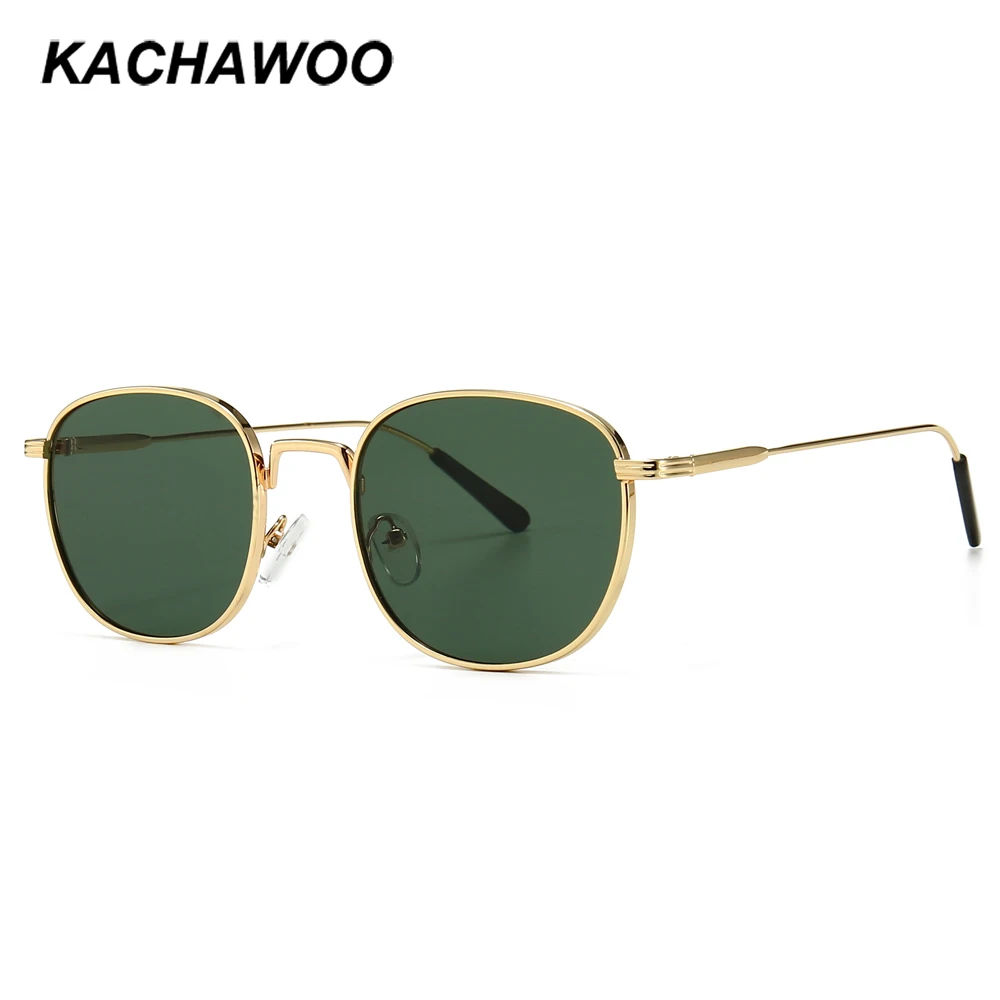 Мужские и женские Квадратные Солнцезащитные очки Kachawoo модные солнцезащитные