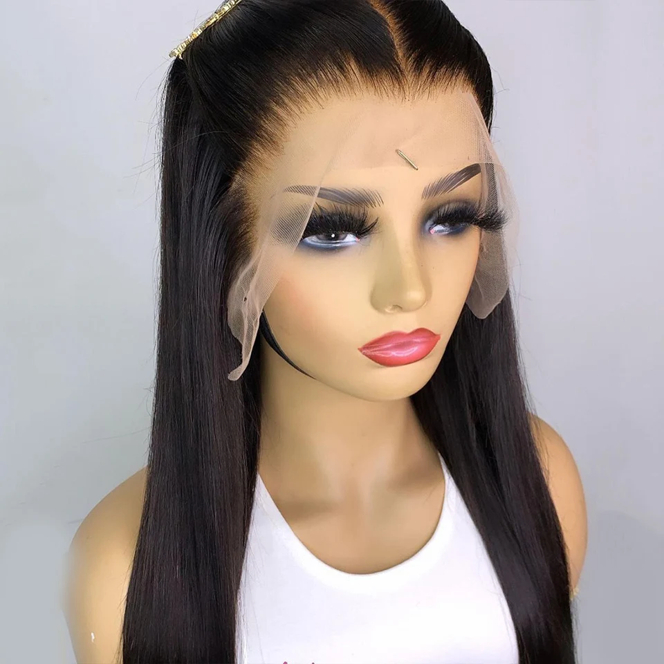 

Long Straight wig 13x4 HD Lace Front Human Hair Wigs For Black Women