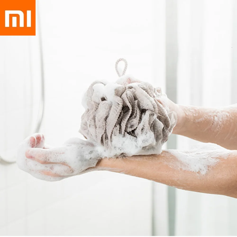 Новинка Xiaomi Bath The Ball tuba принять душ для ванной цветок втирать назад вспенивание