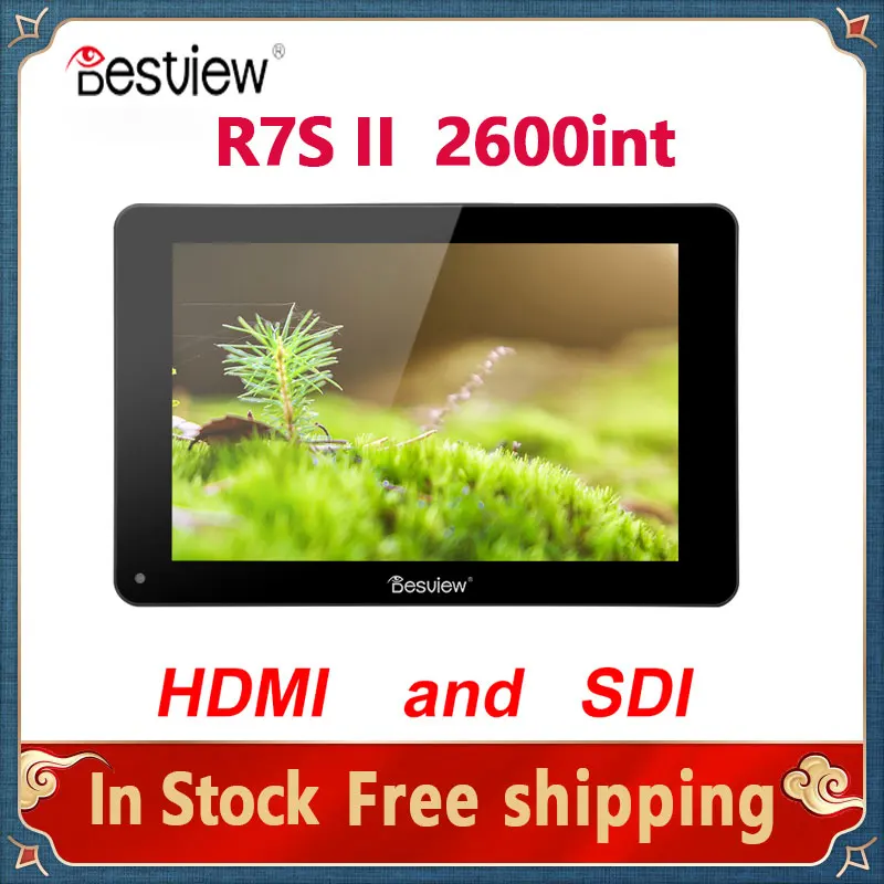 7-дюймовый сенсорный экран для камеры Desview R7S II наружный монитор 1920x1200 4K HDMI 3G-SDI LUT
