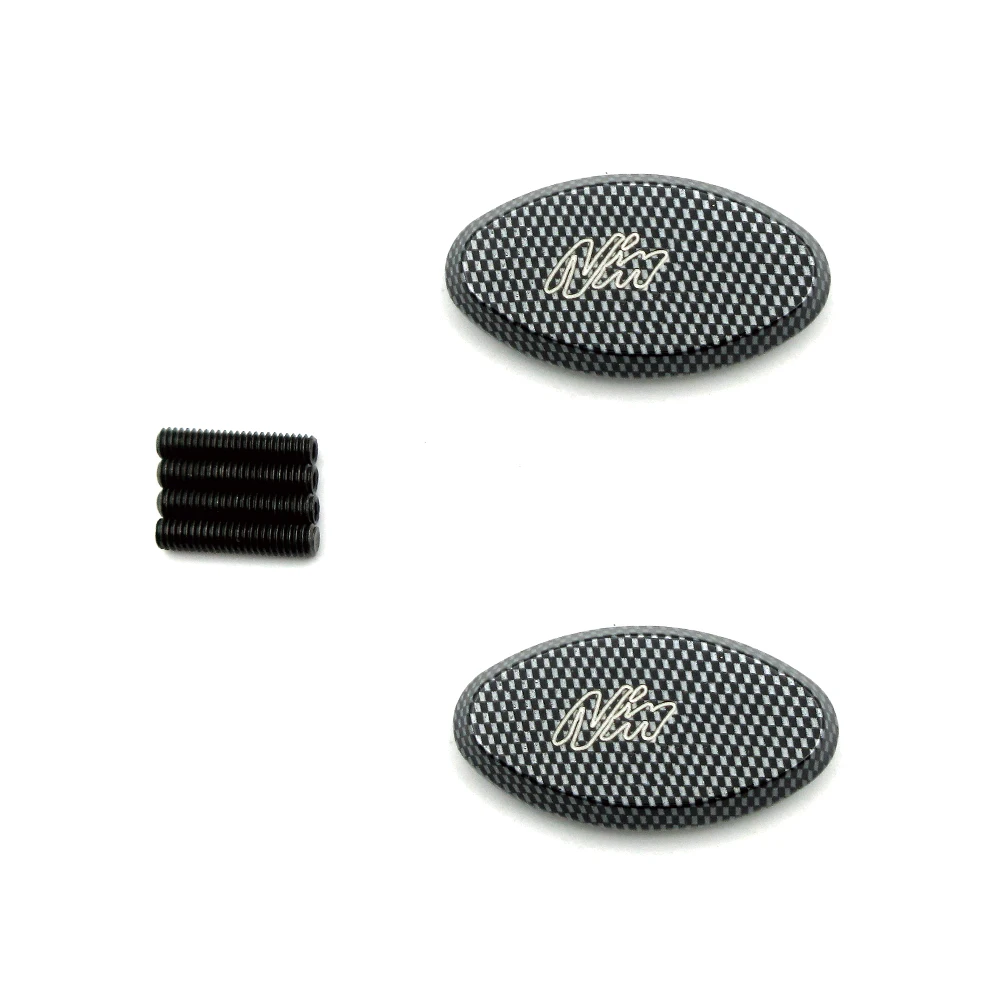 

Motorcycle Carbon Fiber Mirror Block Off Cap Mirror Base Plate Cover For Kawasaki Ninja 636/ZX6R/ZX6RR 2005-2008 ZX10R 2004-2007