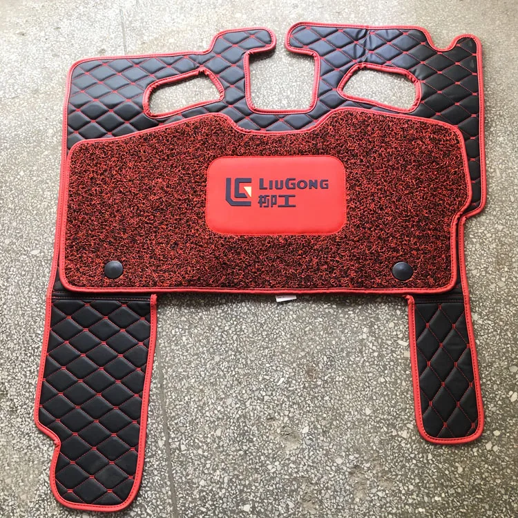 

free shipping excavator cab floor mat carpet floor mats for Liugong E913/E920 922E9075E proof stepping pad digger parts