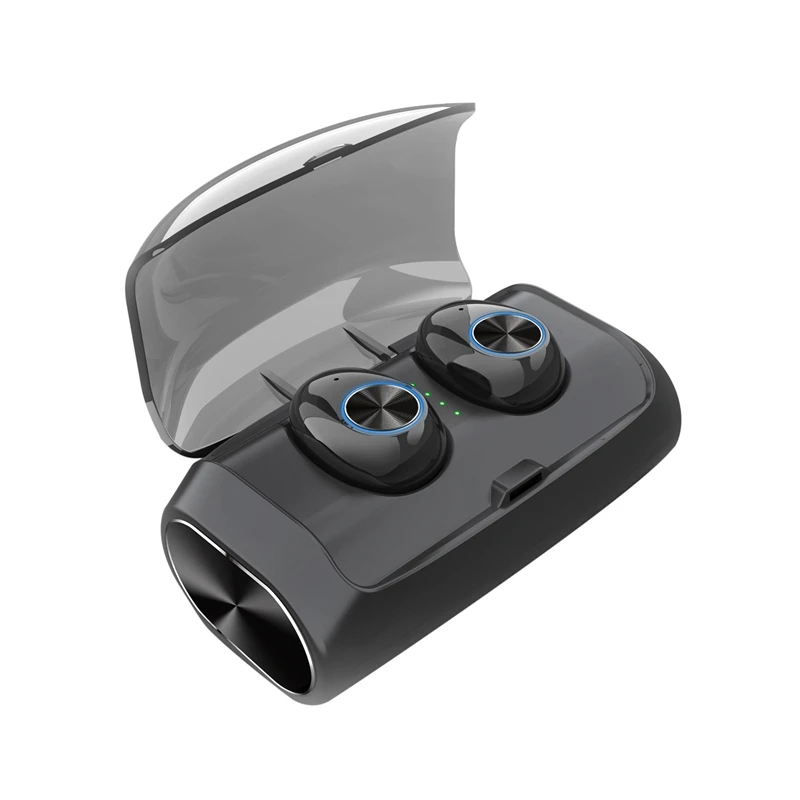 V6 TWS Bluetooth 5 0 Наушники Беспроводные спортивные наушники Handsfree Control шумоподавляющие