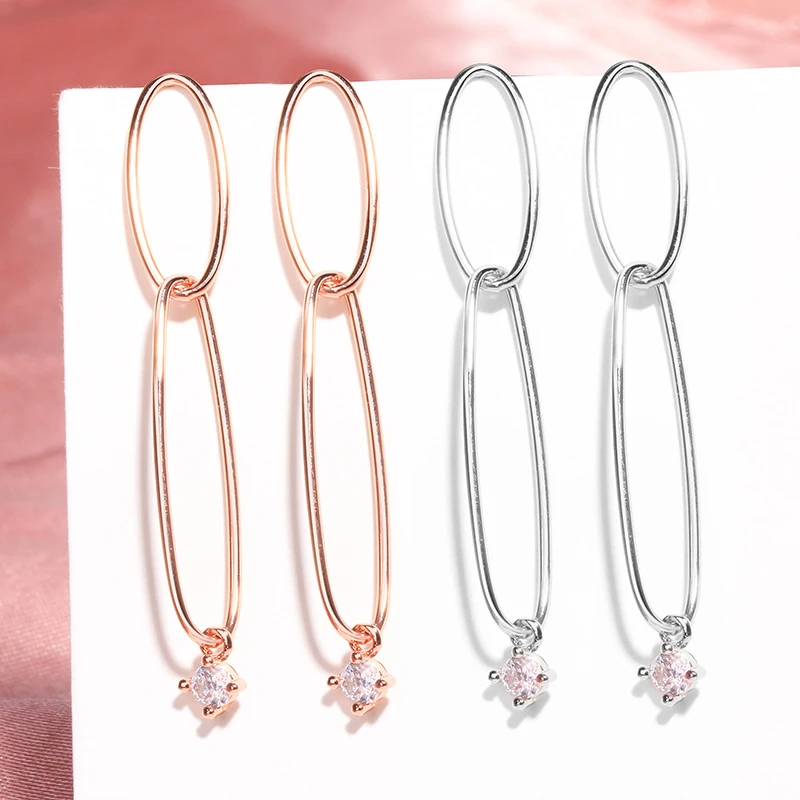 Женские серьги с кисточками Yoo In Na элегантные французскими модные ювелирные