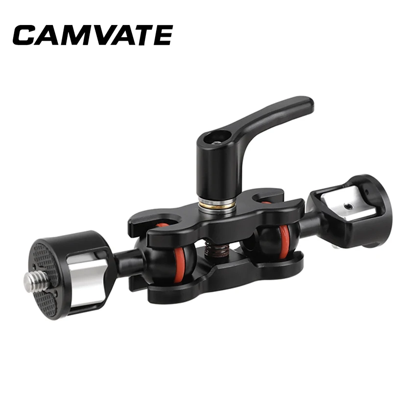 CAMVATE Артикуляционная Магия с двойным шарикоподшипником Head1/4 &quot 20 винт крепление