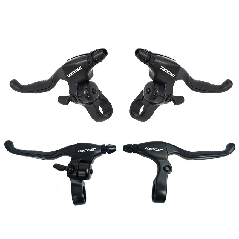 

ZOOM Brakes Lever Bicycle Aluminum Alloy Brake Bar Mountain Bike Bell Brake Bar Folding Bike Brake Handle Brake Bar