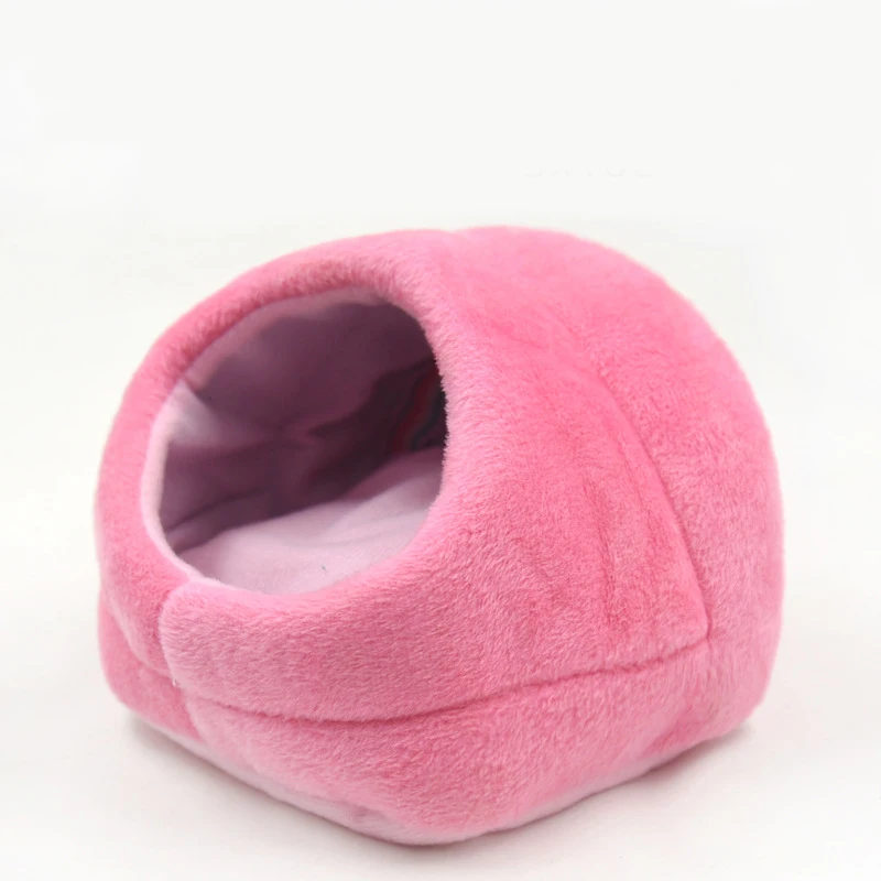 soft fleece hamster bed sleeping bag small pets cave nest bed cushion warm slippers pet house free global shipping