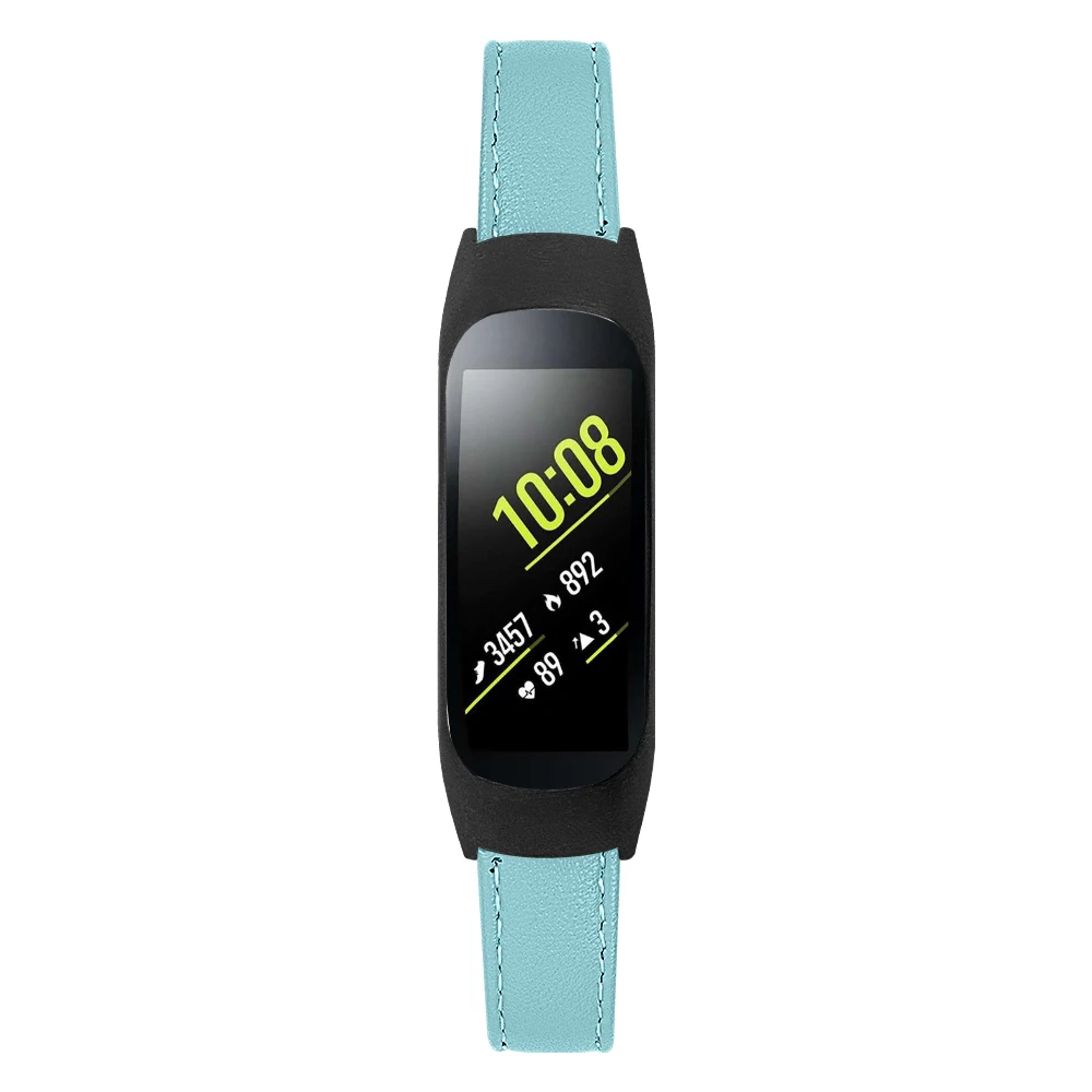 Подлинный классический кожаный ремешок для samsung galaxy fit-e SM-R375 ремешок с чехлом с пряжкой Шестерня классические ремешки бизнес-часы