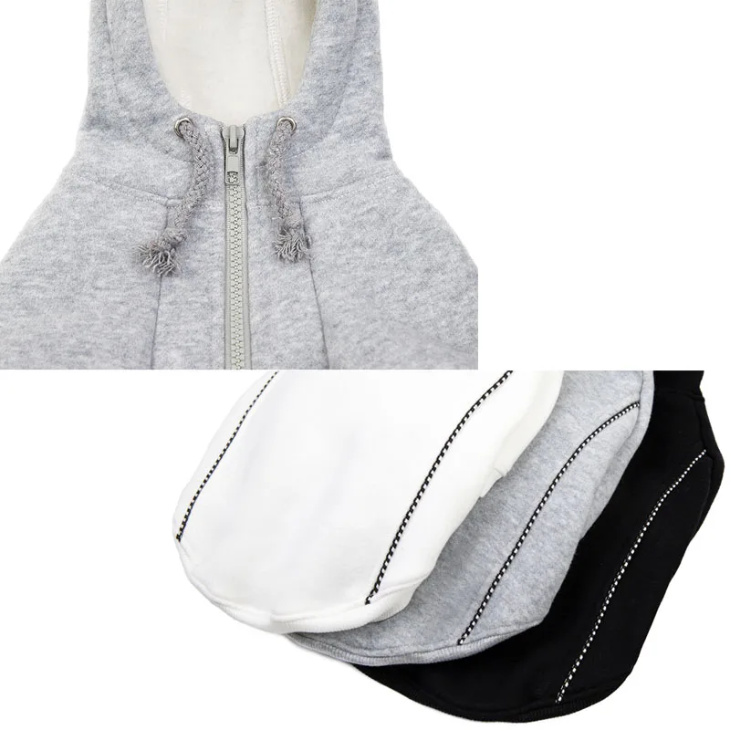 Толстовка с капюшоном для собак зимняя одежда толстовка французским бульдогом