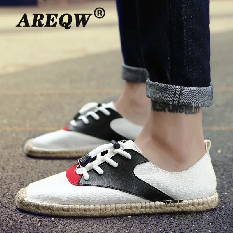 

2021 Spring New Men's Breathable Canvas Shoes Casual Men's Shoes Trendy Shoes