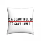 Чехол Grays, анатомия, подушка, чехол Grays, анатомия, квадратный, искусственный чехол, чехол на молнии для автомобиля, летняя Обложка