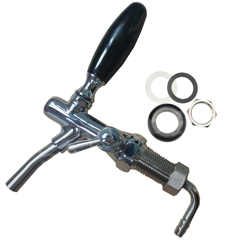 

New Home brew Beer faucet Beer tap Adjustable Faucet chrome plating homebrew making tap Drink tap bar accessories