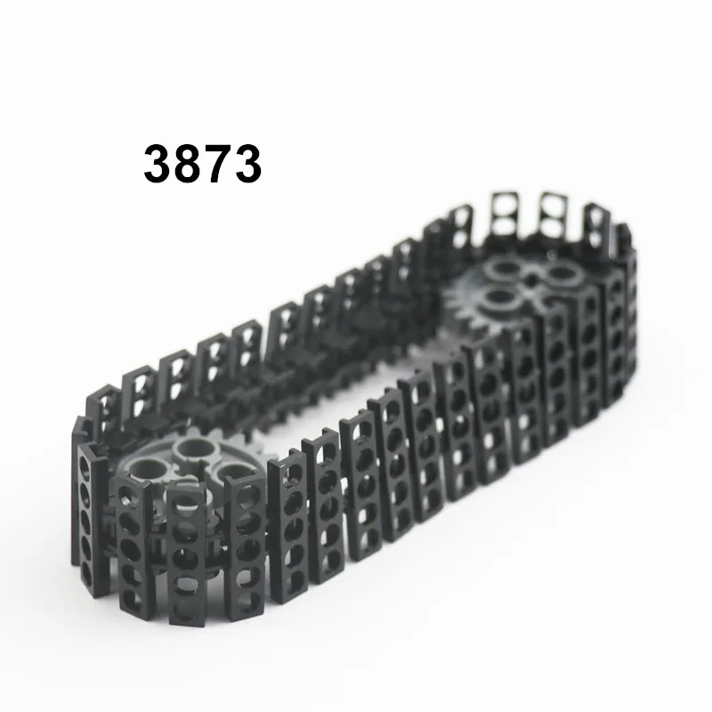 100 Pieces Bulk Chain Link Tread Truck Track Model Technical Parts Classical Building Blocks Bricks Toys 3873 | Игрушки и хобби