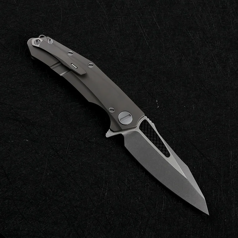 Складной нож DICORIA VENOM KEVIN JOHN титановые ножи M390 для кемпинга походов выживания EDC