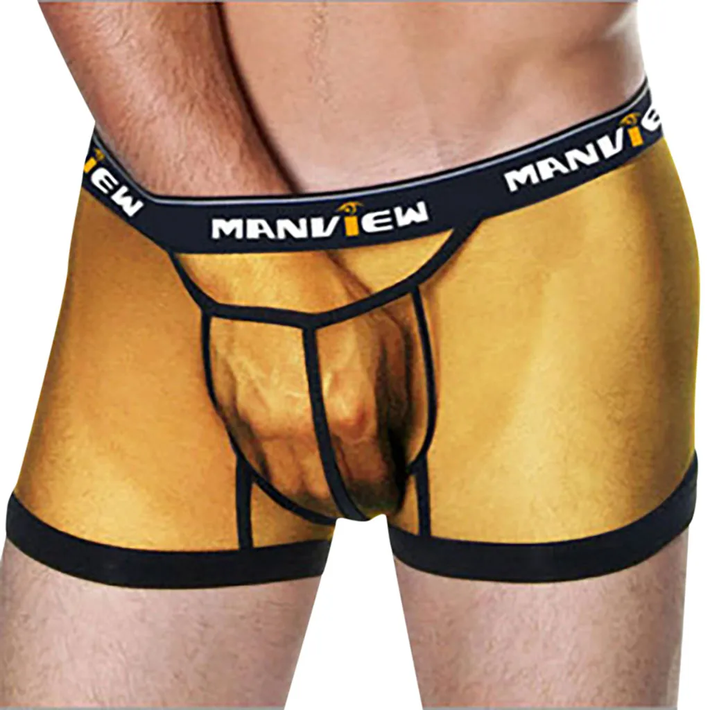 Трусы боксеры ORLVS мужские однотонные хлопковые дышащие быстросохнущие