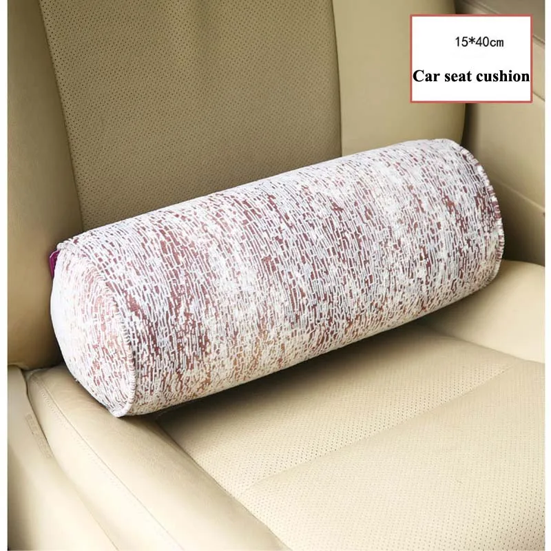 Тканевая длинная подушка для телефона искусственная кожа съемная сна на шею