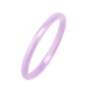 2mm Purple 6 мм гладкое красное керамическое кольцо для женщин простой стиль керамическое свадебное кольцо вечерние женские цветок ювелирный подарок на палец Прямая поставка - Цвет основного камня: 2mm Purple