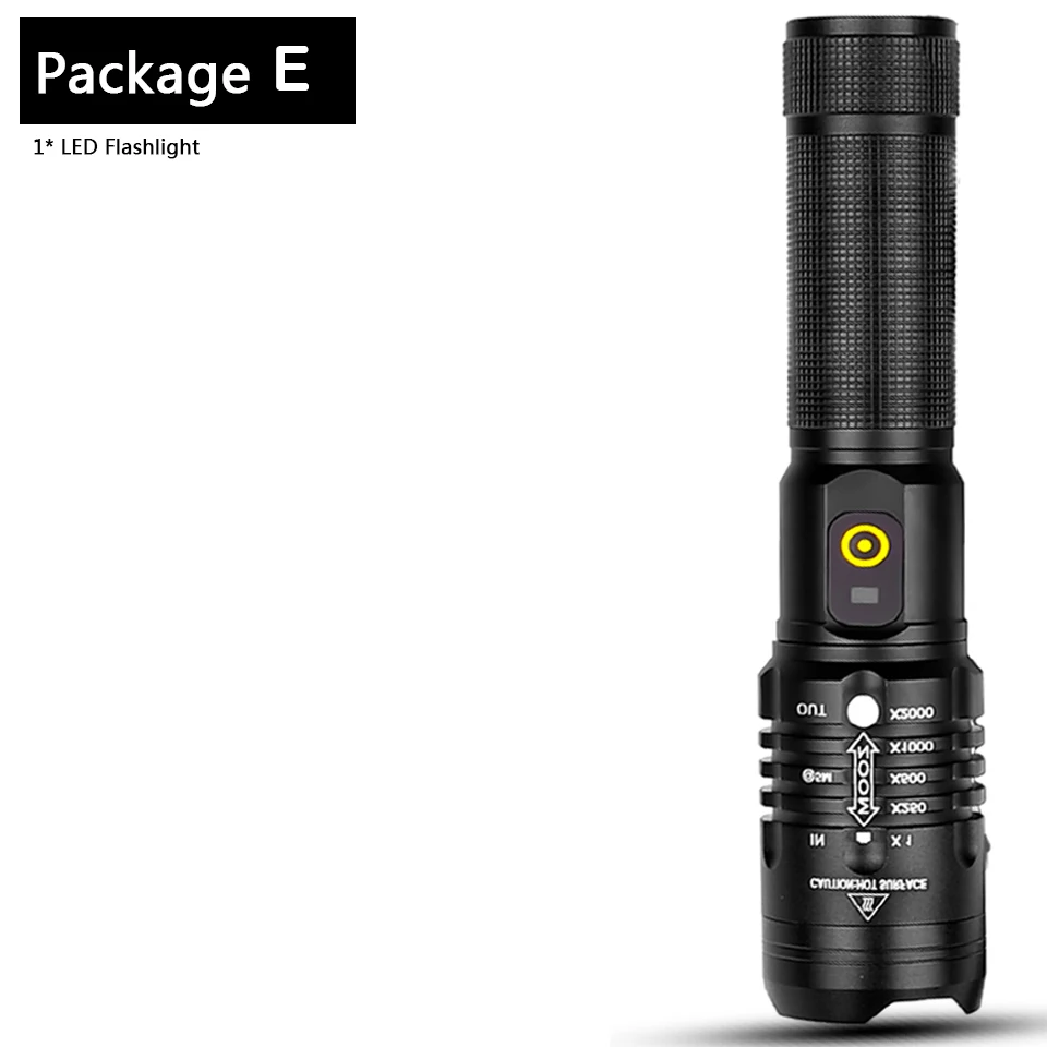 

Фонарик Litwod CHA85 XHP70.2 серебристый