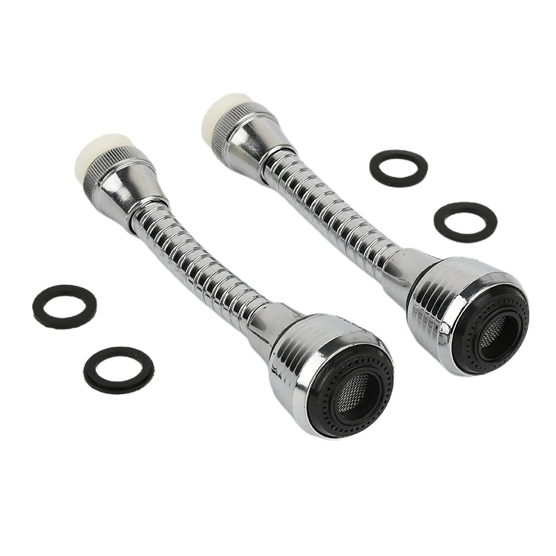

High Pressure 360 Degree Rotatable Nozzle Water Saving Faucet Extender Hose Aerator Bubbler Faucet Kitchen Faucet Head QBMY