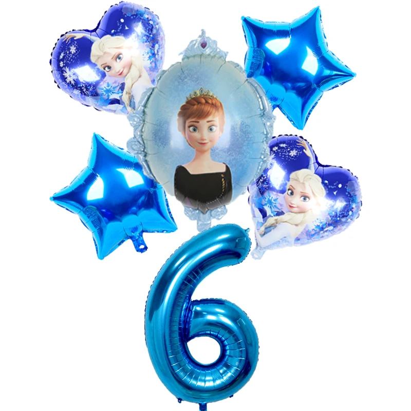 Воздушные шары из фольги в виде мультяшной принцессы | Дом и сад