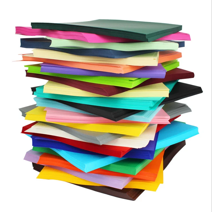 50 шт. цветной картон А4 230 г бумажная Обложка цветная карта ручной работы