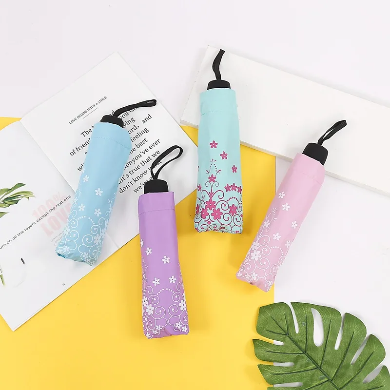 Новый женский милый зонтик карамельного цвета с кружевным краем складной зонт от