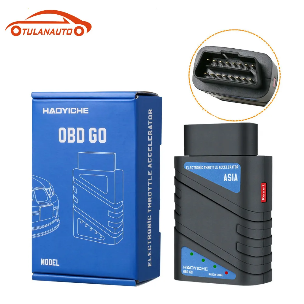 TULANAUTO OBD GO автомобильные электронные тролники контроллер ускоритель для 12 В