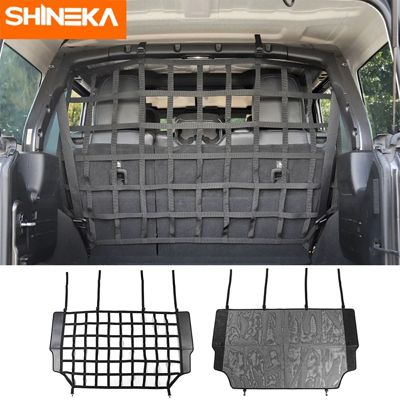 SHINEKA внутренние молдинги для Jeep Wrangler JK JL 2007 2019 разделение домашних животных забор