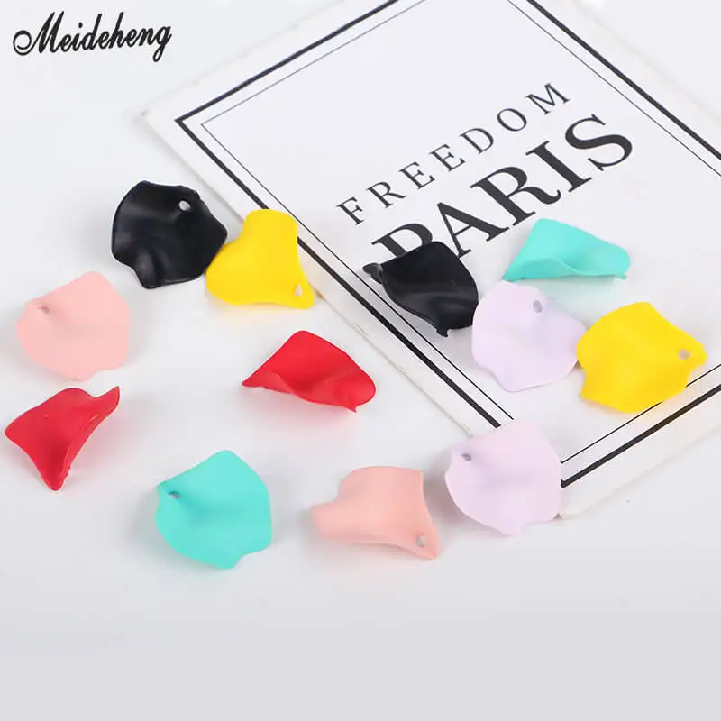 Акриловые бусины для ключей сделай сам украшения дома в виде цветка розы листьев