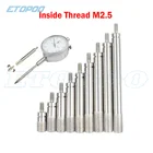 Универсальный Калибр с внутренней резьбой M2, 5, 1 шт.